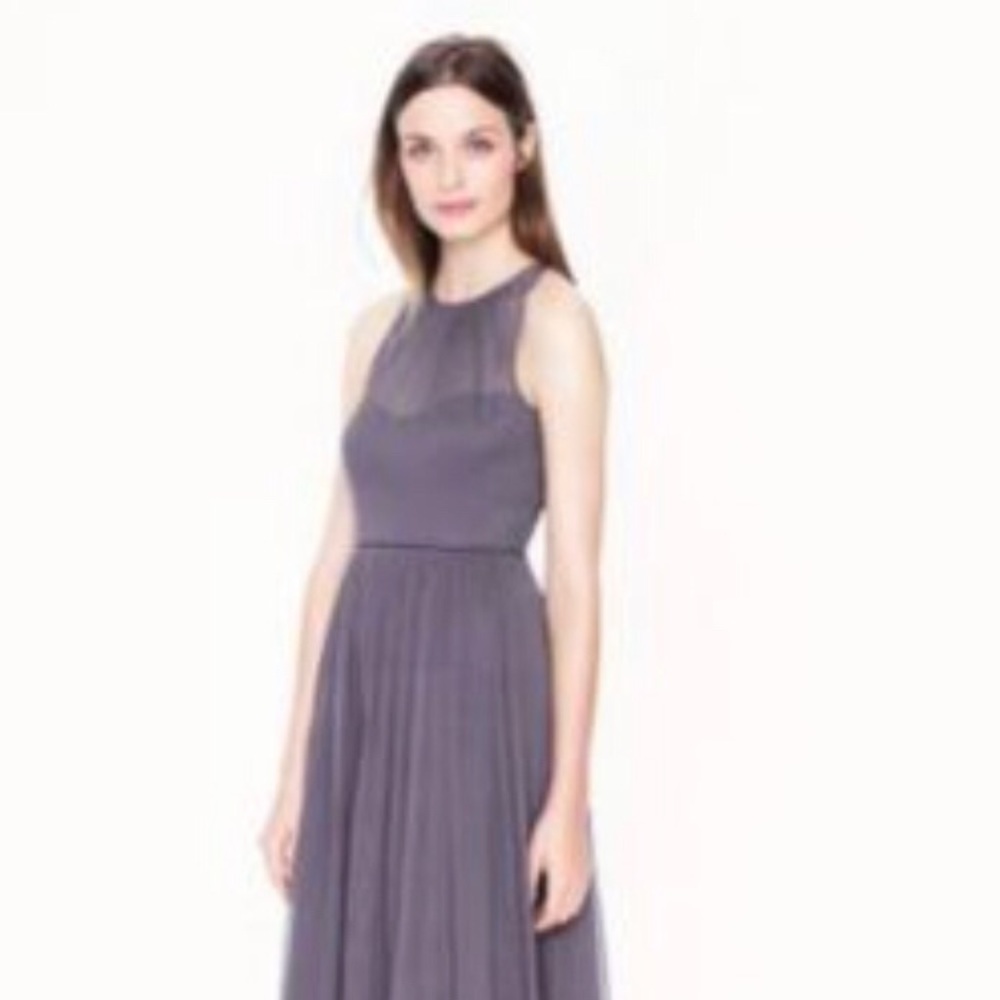 J Crew Megan dress grey